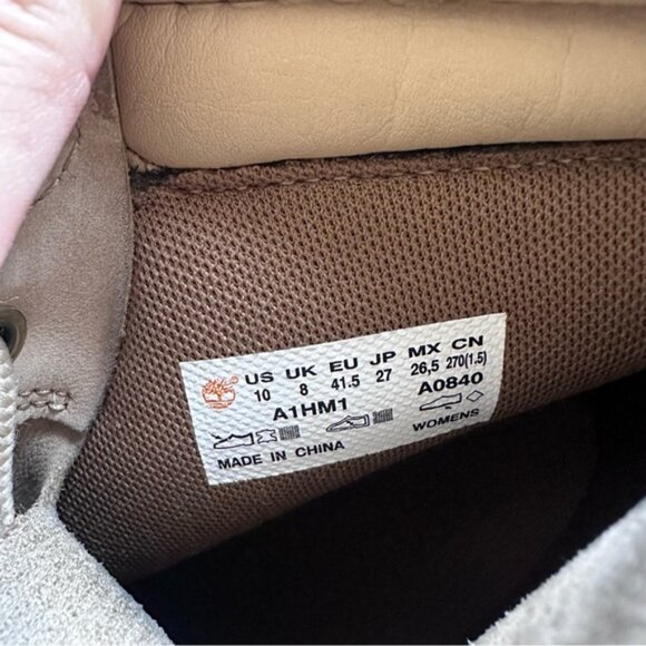 Timberland | Women's Tan Linden Woods 6-inch Waterproof Boot | Size 10 - Picture 7 of 7